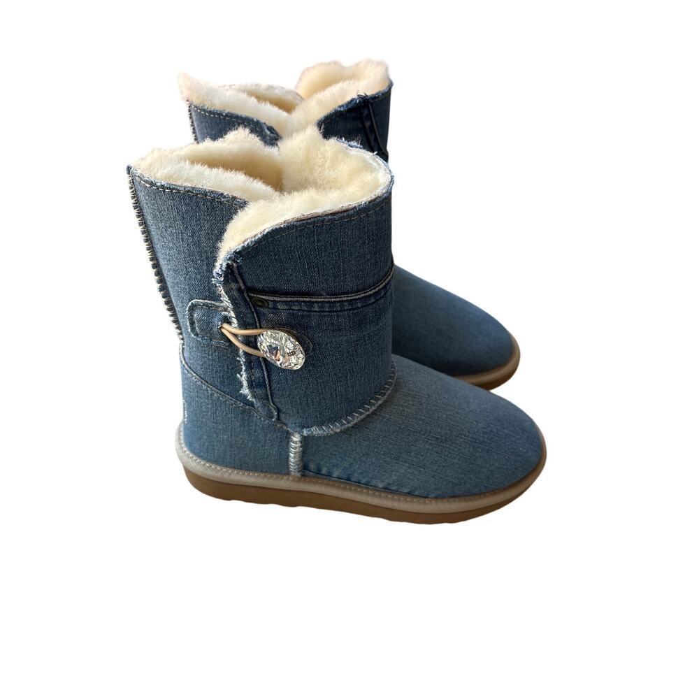 UGG Since 1974 Denim Slippers NWT Australian Made Sz 8 Y2K